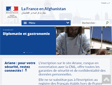 Tablet Screenshot of ambafrance-af.org
